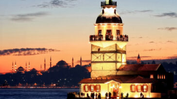 istanbul un gelini kiz kulesi ve hikayesi